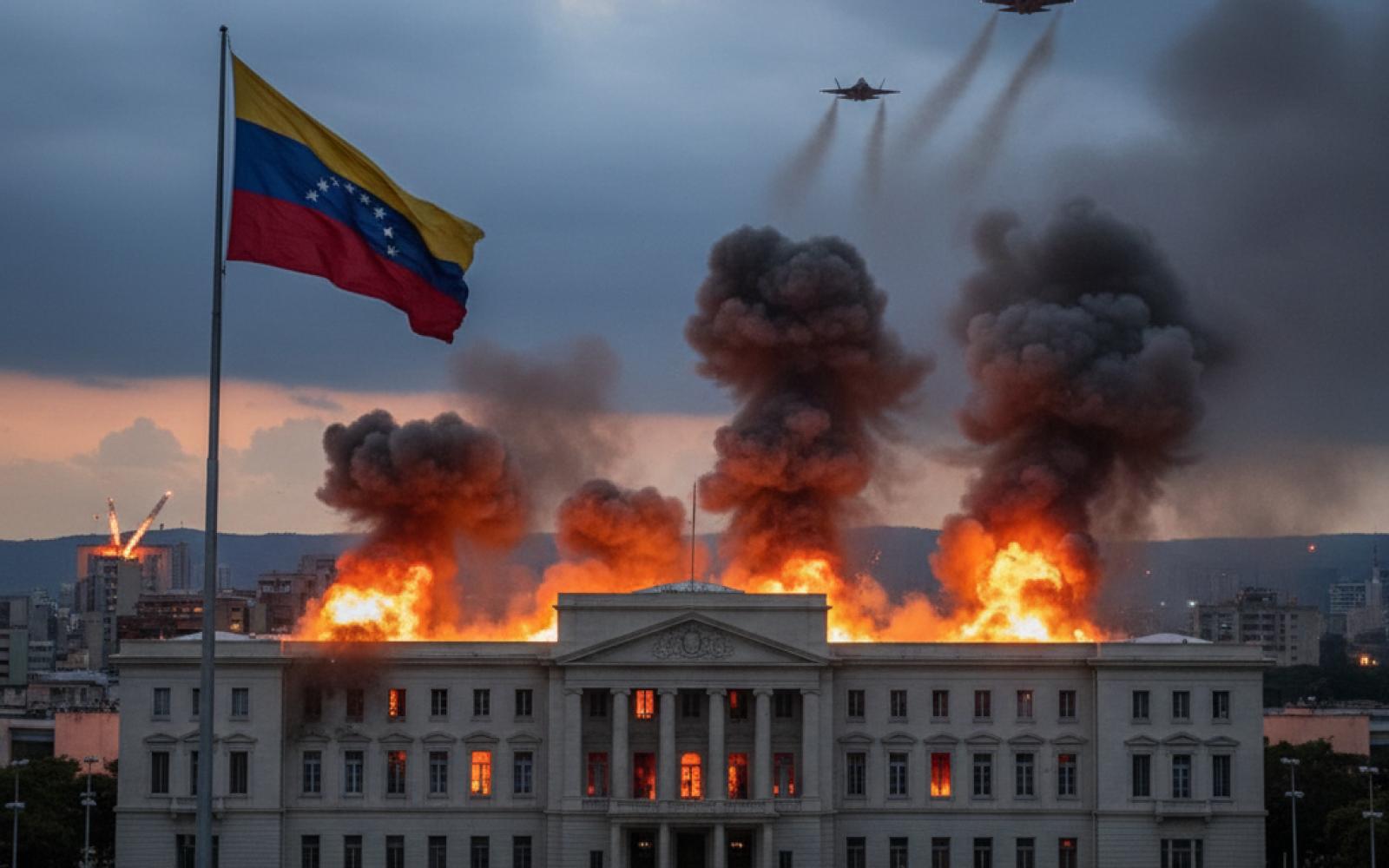 واشنطن تعتقل الرئيس الفنزويلي مادورو وزوجته بعد غارات جوية مكثفة على كاراكاس