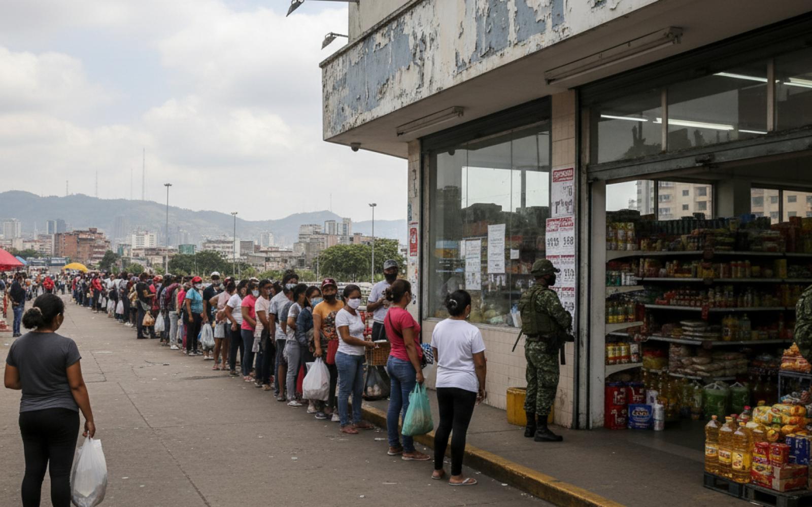 مخاوف من نقص حاد في المواد الأساسية تسيطر على فنزويلا إثر أزمتها المتصاعدة مع واشنطن