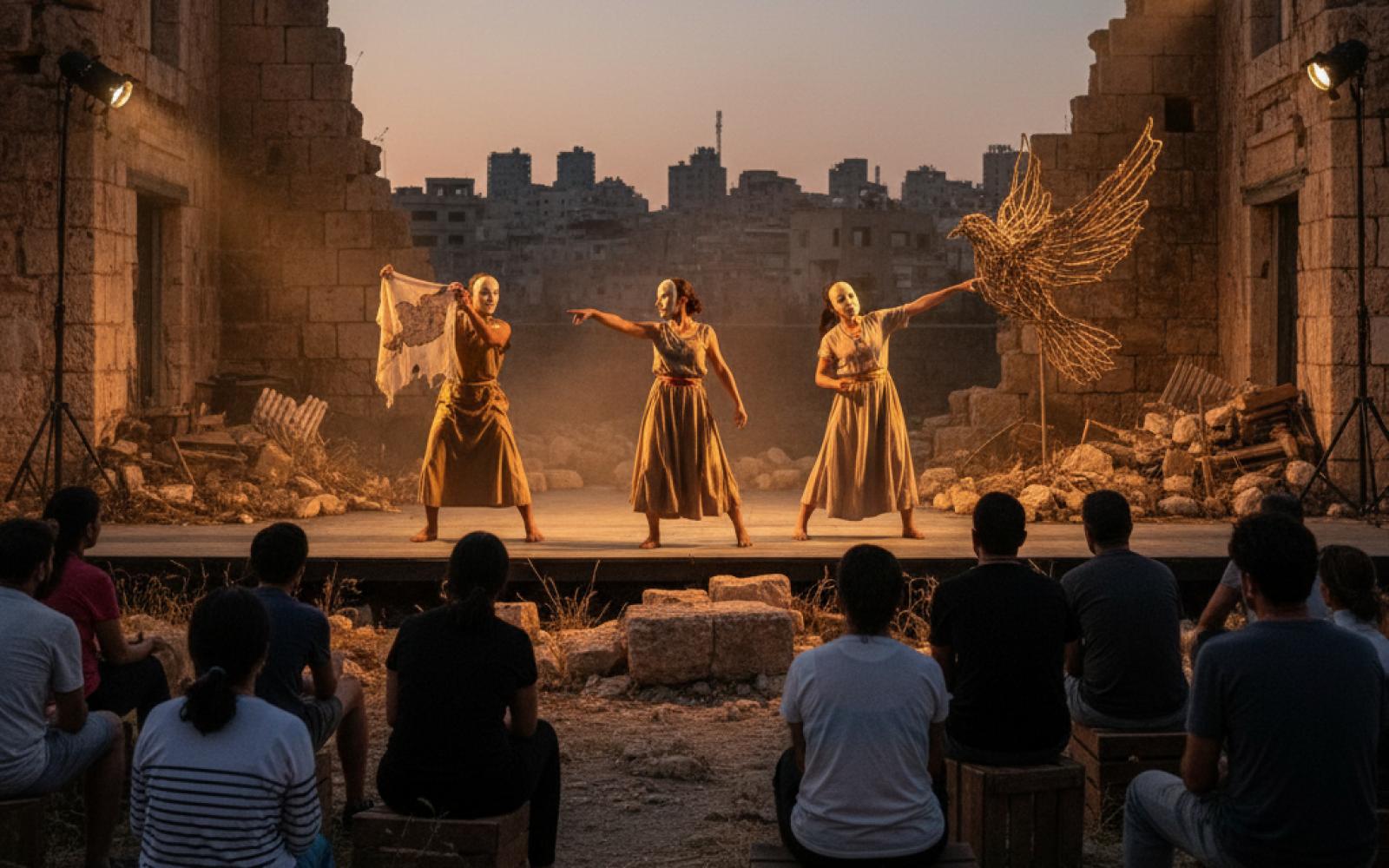 المسرح الفلسطيني: صمودٌ وتكيّفٌ في وجه الإبادة وتحديات عام 2026