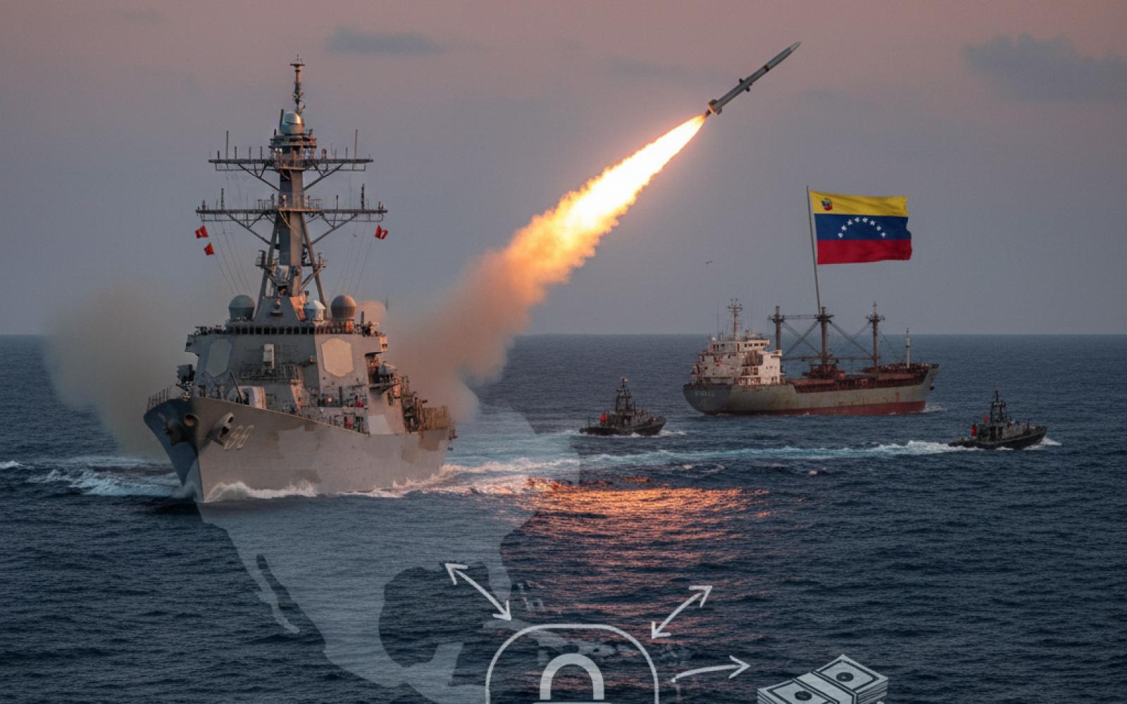 [تصعيد أمريكي متزامن: انفجارات غامضة تهز كاراكاس وعقوبات نفطية خانقة تستهدف فنزويلا]