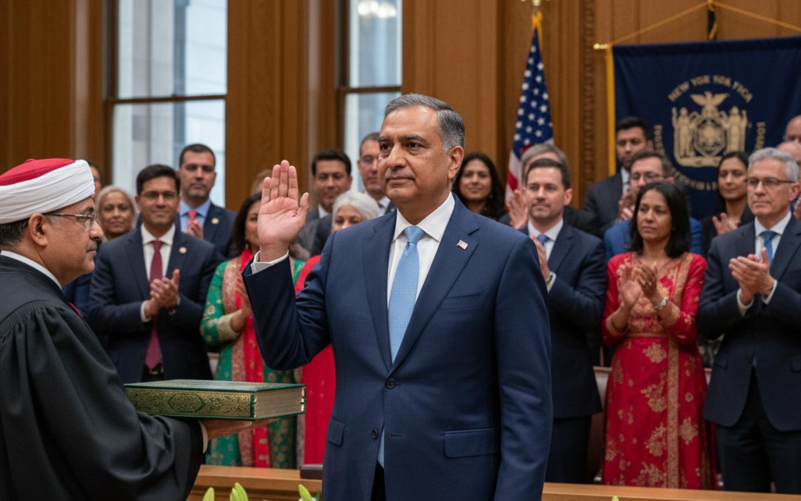 العمدة الجديد لنيويورك زهران ممداني يتعهد بـ"مثال عالمي" لحكم اليسار ومكافحة غلاء المعيشة