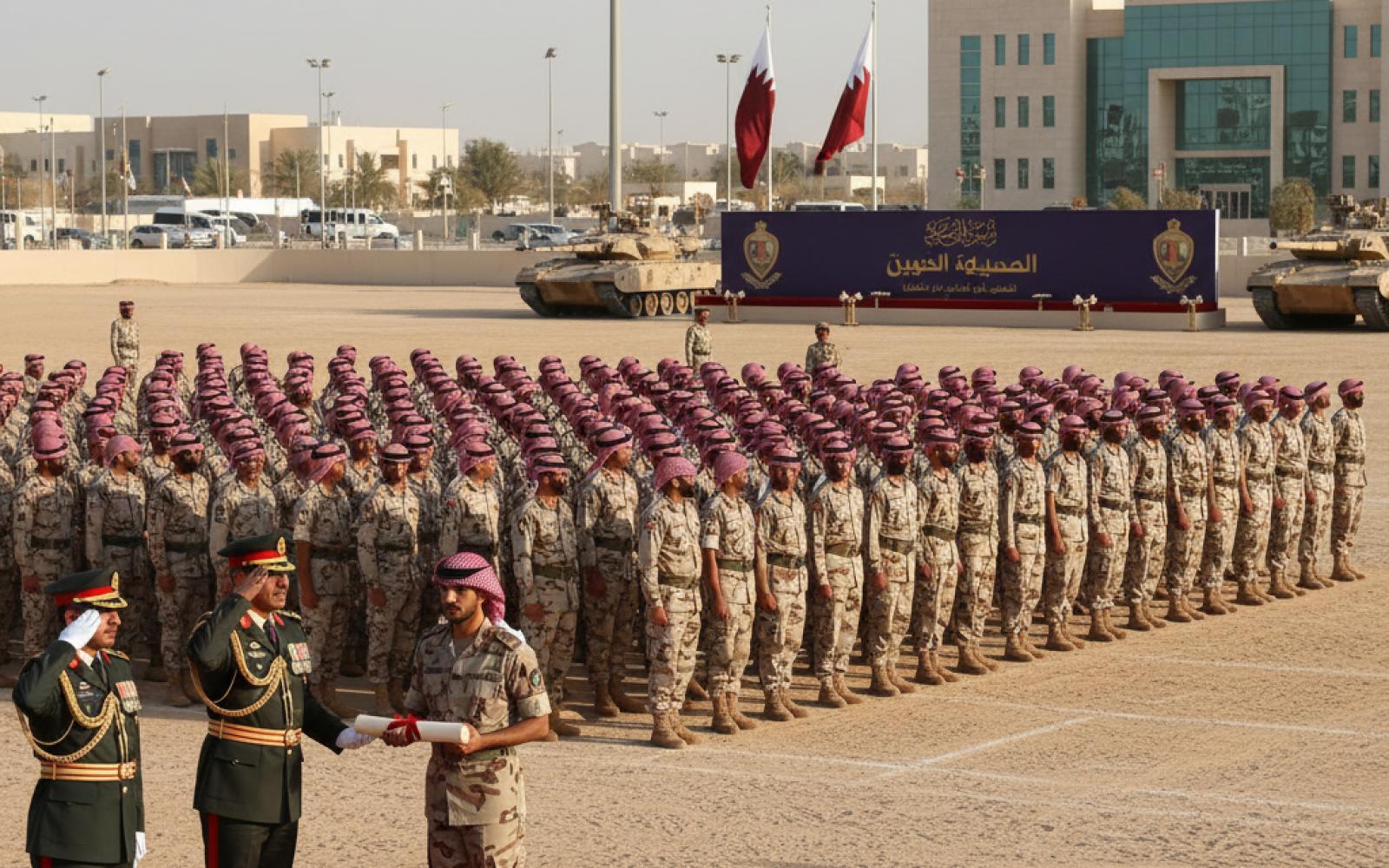 الحرس الأميري يحتفي بتخريج دفعة جديدة من جنوده المستجدين لتعزيز الكفاءة والانضباط