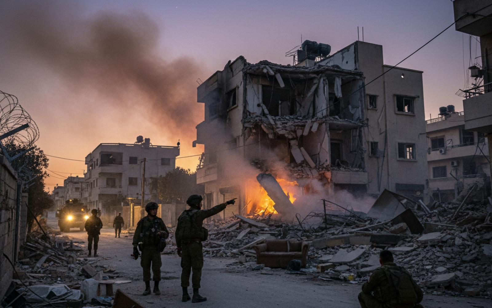 قوات الاحتلال تواصل عدوانها: تفجير منازل مدنية وخروقات متكررة للهدنة جنوب لبنان