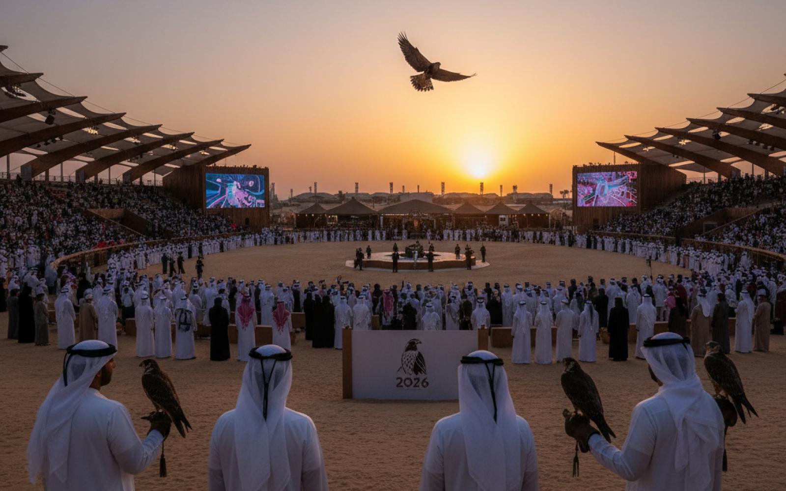 [انطلاق مهرجان مرمي 2026 للصقور بالدوحة: صون للتراث العالمي ودعم للصقارة]