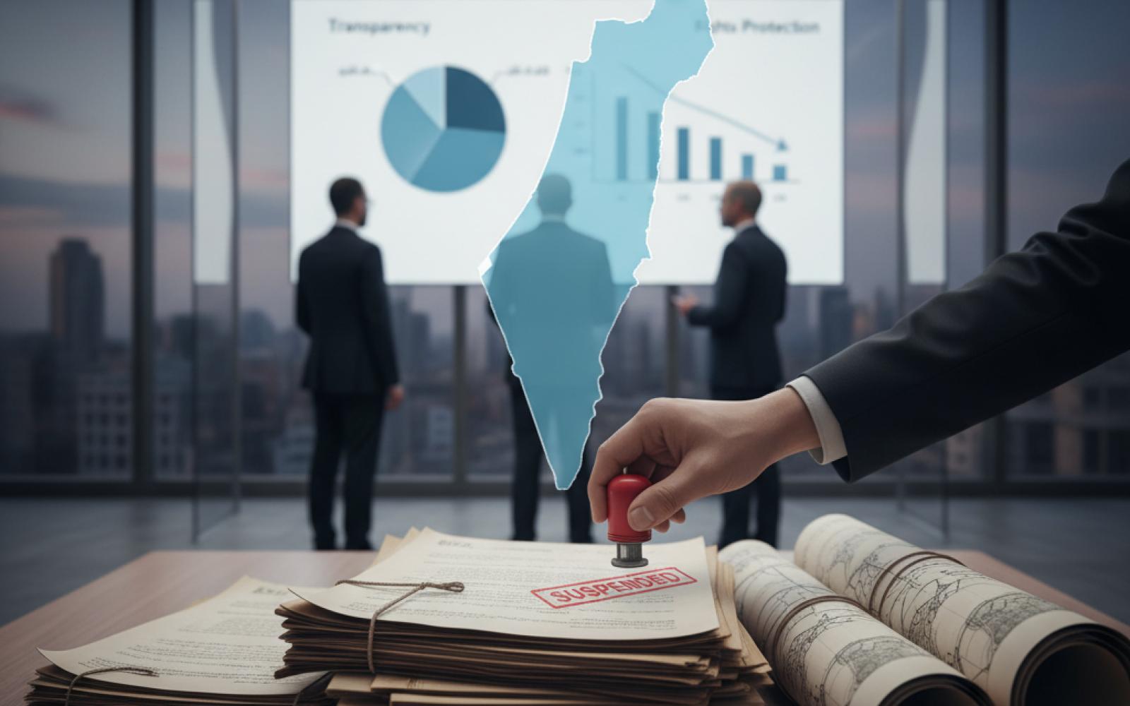 سلطة الأراضي تعلن تعليق 14 حوض تسوية بالضفة لتعزيز الشفافية وحماية الحقوق