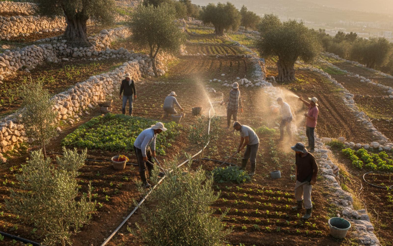 مشاريع MAP2: بصيص أمل لتعزيز صمود مزارعي نابلس في وجه التحديات