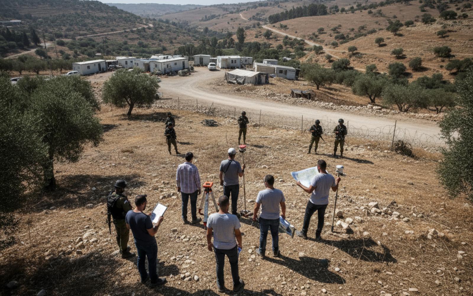 تصعيد استيطاني خطير: هجمات منظمة تستهدف الأراضي الزراعية والمواطنين في الضفة الغربية