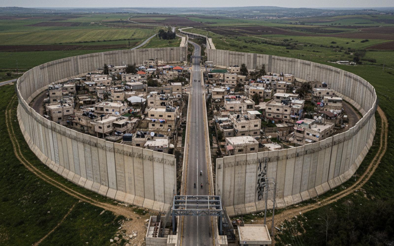 جسر الزرقاء تحت حصار إسمنتي إسرائيلي: عقاب جماعي يخنق 16 ألف مواطن فلسطيني