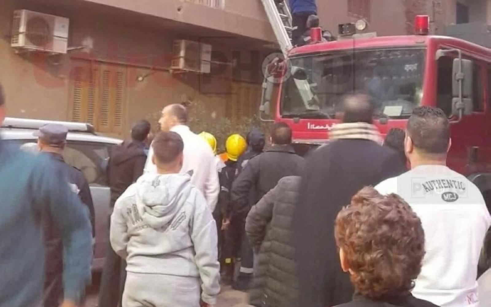 مصر: سبعة قتلى وأربعة جرحى بحريق مروع يلتهم مركزاً لعلاج الإدمان ببنها