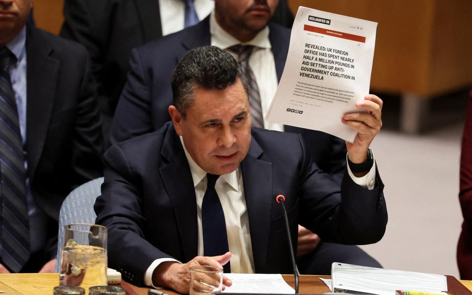 فنزويلا تتهم واشنطن بانتهاك السيادة واستغلال الموارد في جلسة أممية عاجلة