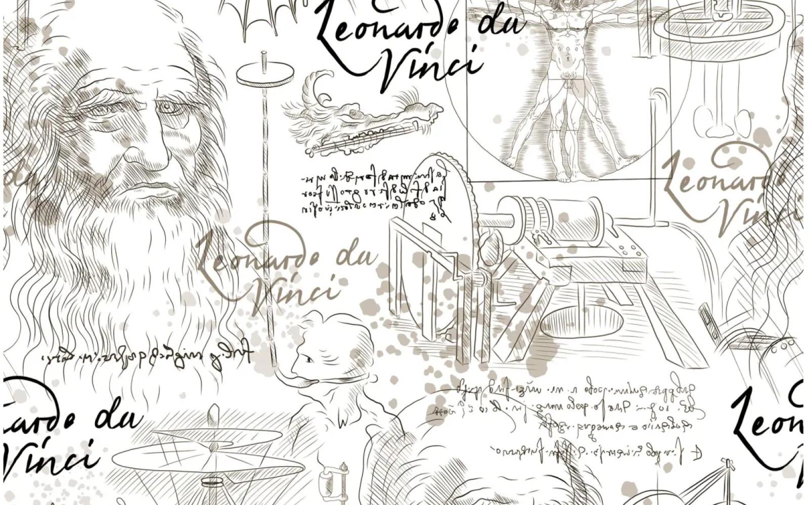 هل ترك ليوناردو دافنشي بصمته الوراثية على رسوماته التاريخية؟