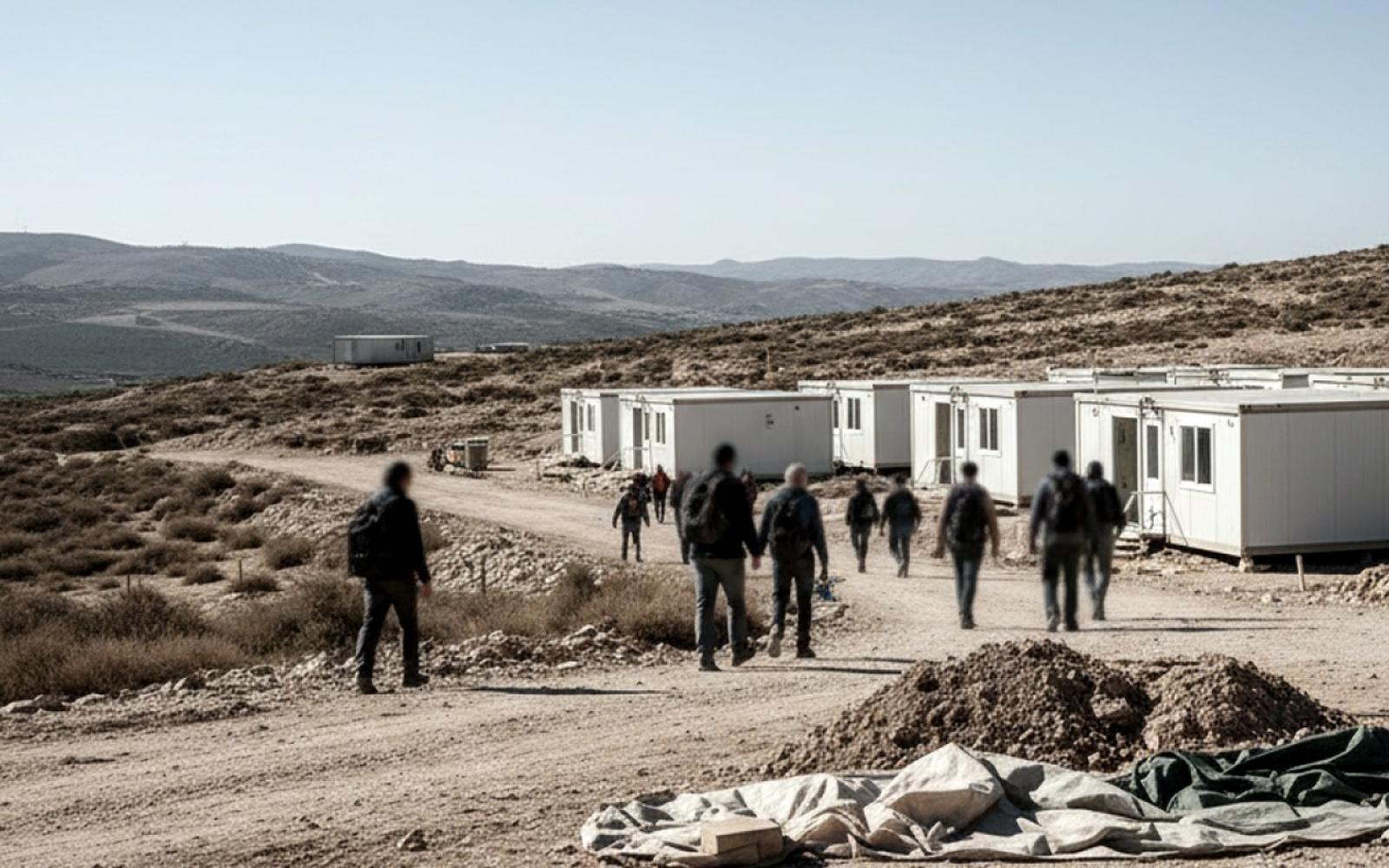 مستوطنون يشنون هجوماً عنيفاً على مواطنين في مسافر يطا جنوب الخليل ويدمرون ممتلكاتهم