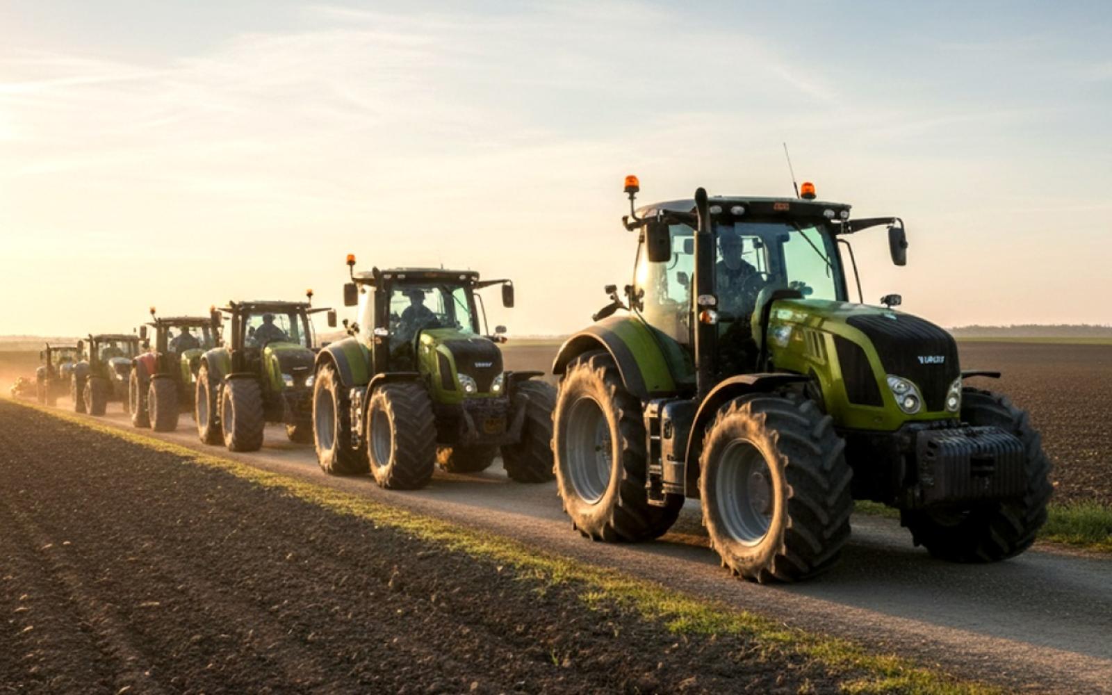 جرارات المزارعين تقتحم باريس غضباً من اتفاق التجارة الحرة وتهدد الزراعة الأوروبية