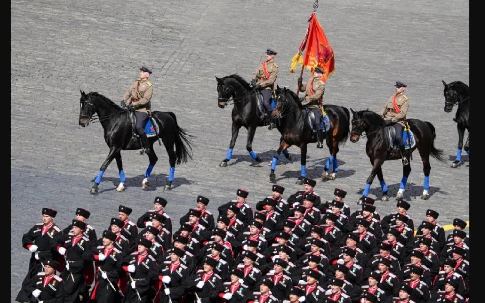روسيا تستخدم الخيول لتعزيز الاتصال بالإنترنت في ساحة المعركة بتقنية ستارلينك
