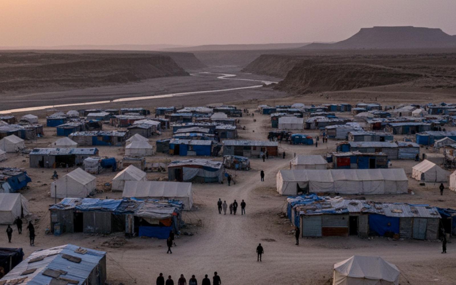 كارثة إنسانية تتفاقم بغزة: منخفض جوي يصيب طفلاً ويشرد النازحين من خيامهم