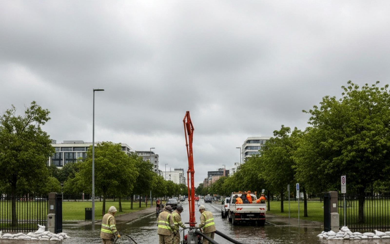 بلدية غزة تكافح المنخفض الجوي بظروف استثنائية ودمار غير مسبوق وتناشد العالم