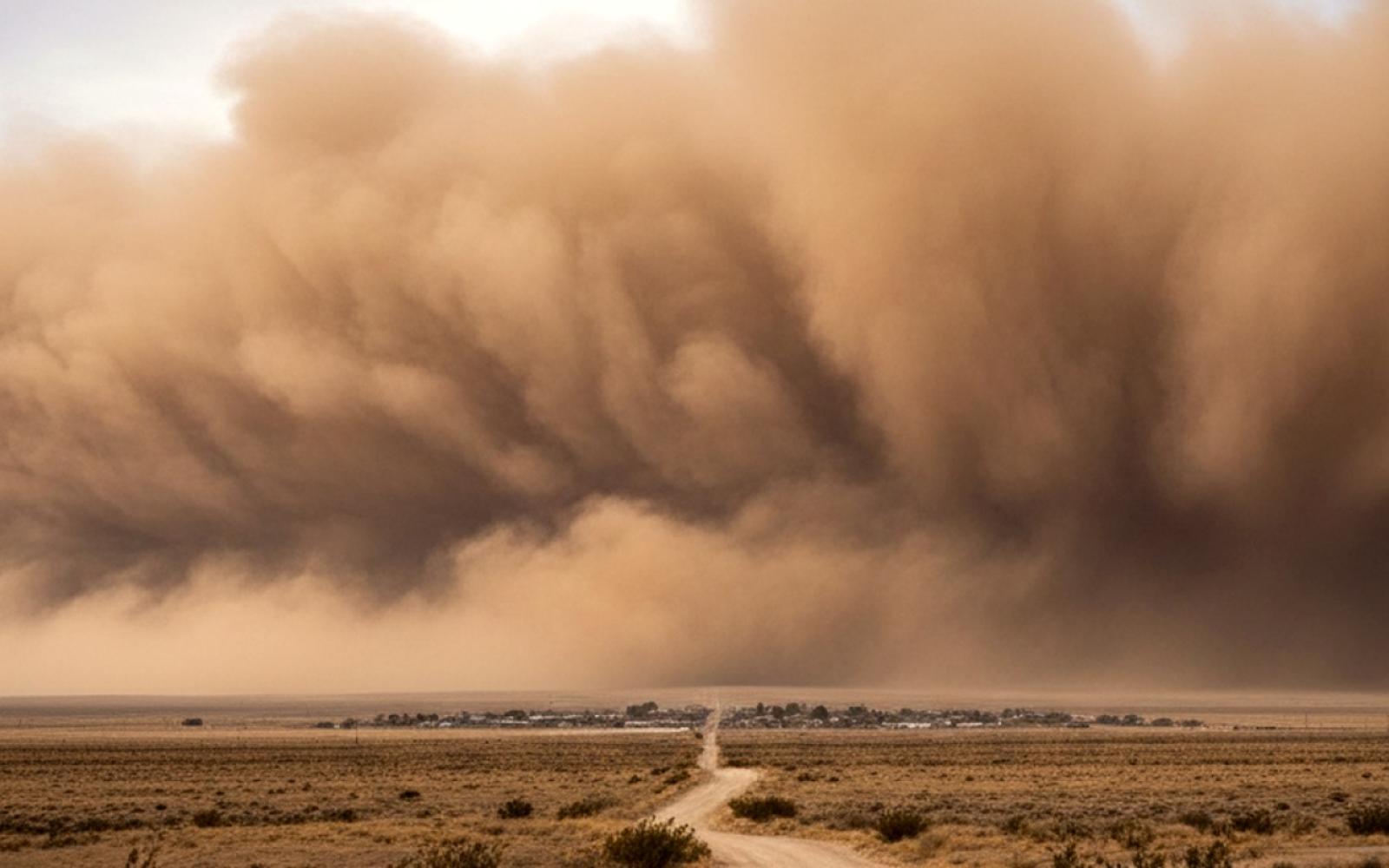 عاصفة ترابية عنيفة تشل حركة النقل جنوب مصر وتوقف الرحلات الجوية والنهرية