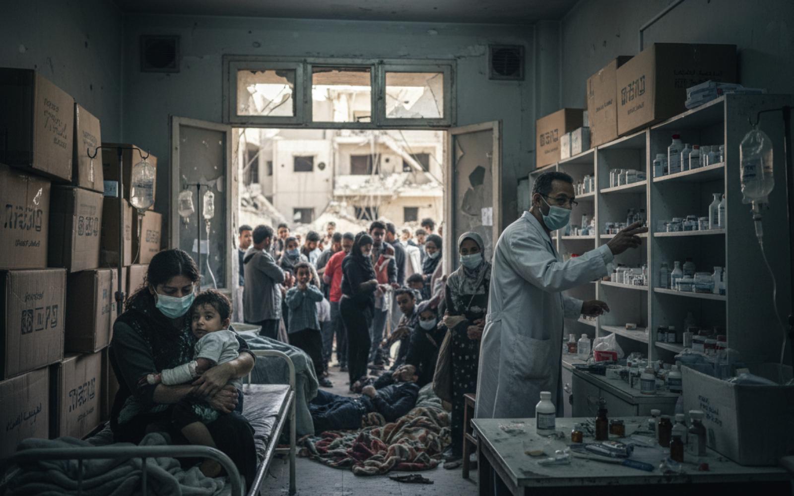 تحذيرات فلسطينية من كارثة صحية وشيكة في غزة بسبب نقص الأدوية والمستلزمات الطبية