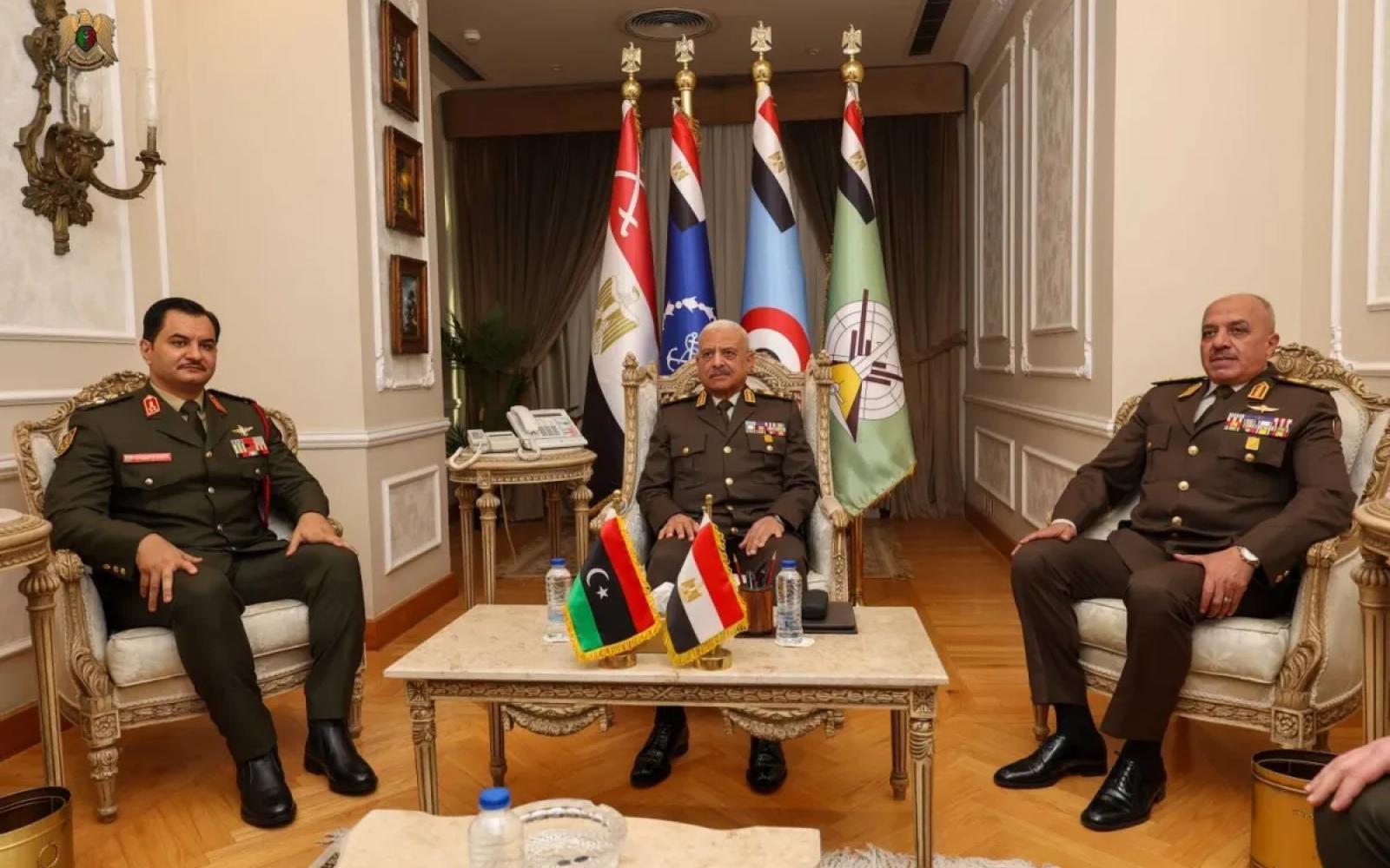 مباحثات عسكرية مصرية ليبية رفيعة المستوى لمواجهة التهديدات الإقليمية المشتركة