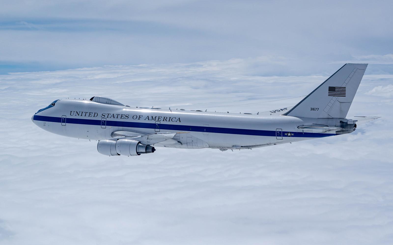 واشنطن تعتمد على "طائرة يوم القيامة" لضمان القيادة الجوية في مواجهة الكوارث الكبرى